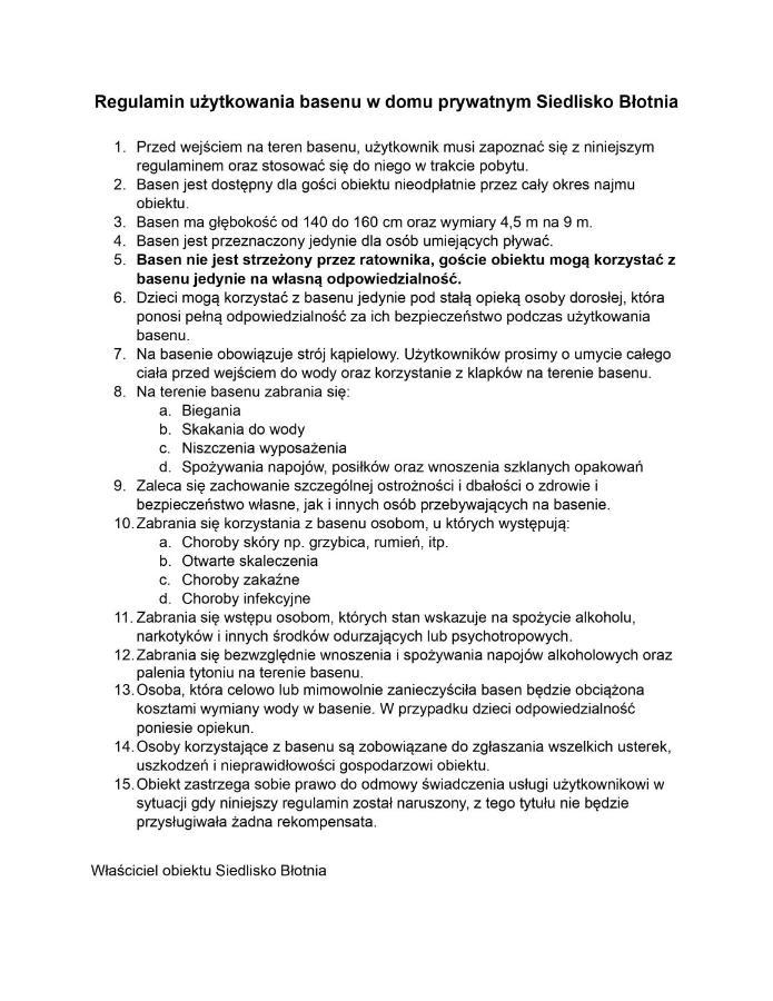 Siedlisko Blotnia Villa Mierzeszyn Luaran gambar